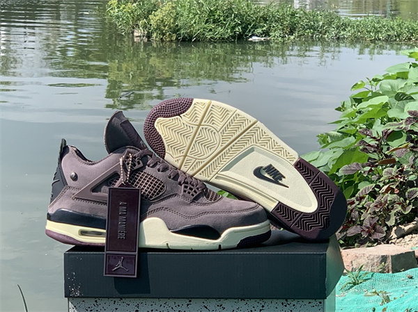 Men's Running weapon A Ma Maniére x Air Jordan 4 'Violet Ore' Shoes 0126